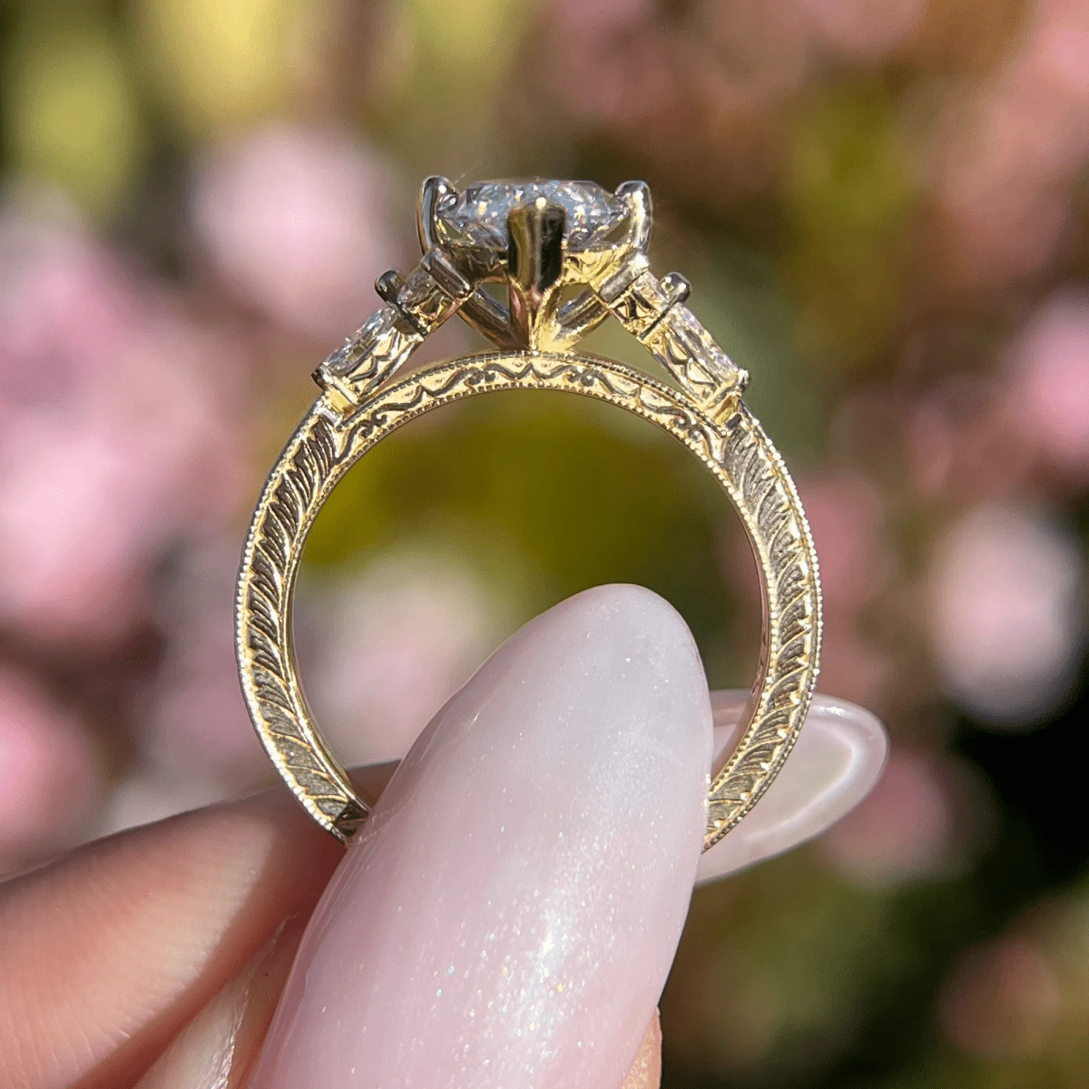 2.5 CT Marquise Cut Moissanite Unique Engagement Wedding Anniversary Ring - Kazara Diam